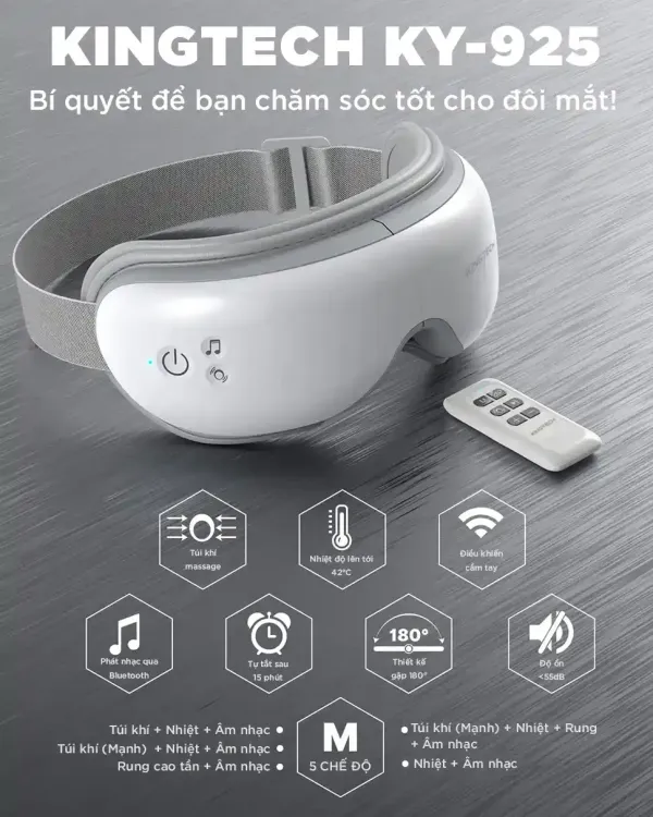No. 2 - Máy Massage Mắt Thái Dương Kingtech KY-925KY-925 - 5