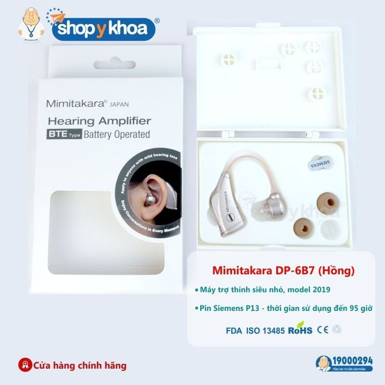 No. 1 - Máy Trợ Thính Vành Tay Mimitakara6E7X - 3