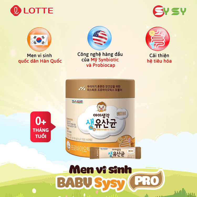 No. 1 - Men Vi Sinh Cho Trẻ Em SySy Pro - 6