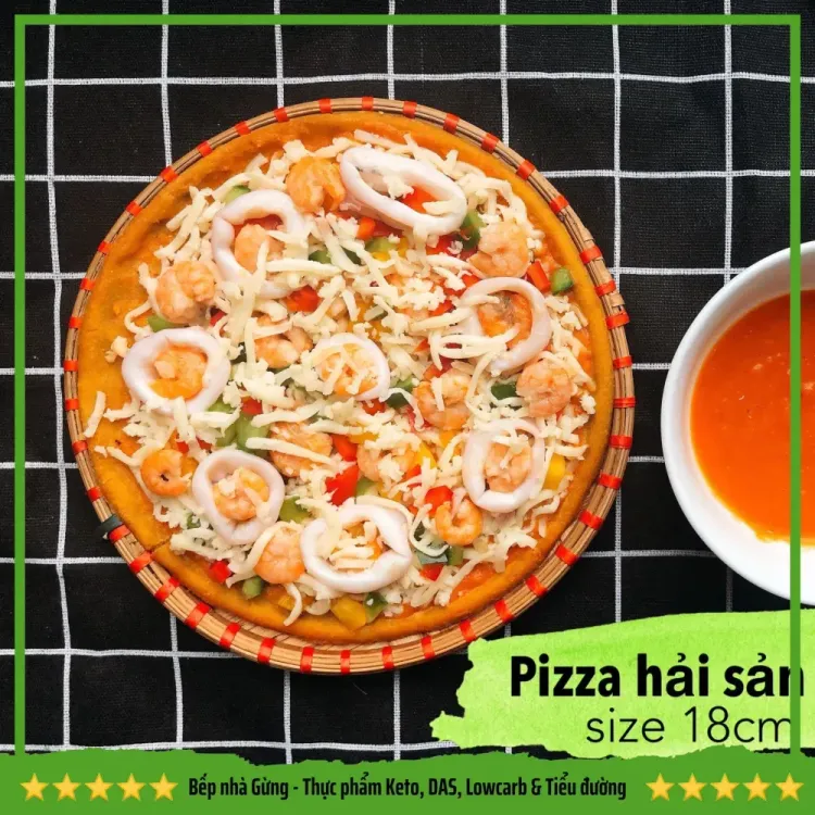 No. 2 - Pizza Hải Sản Lowcarb/DAS/Keto - 4