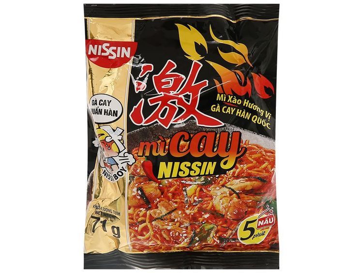 No. 6 - Mì Xào Cay Nissin - 1