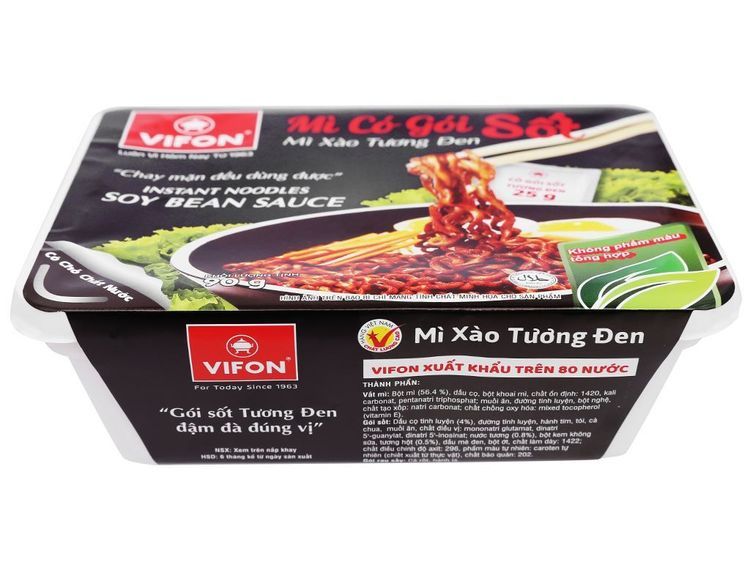 No. 6 - Mì Xào Tương Đen Vifon - 1