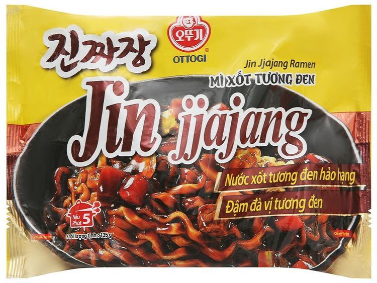 No. 4 - Mì Ly Tương Đen Ottogi Jin Jjajang - 2