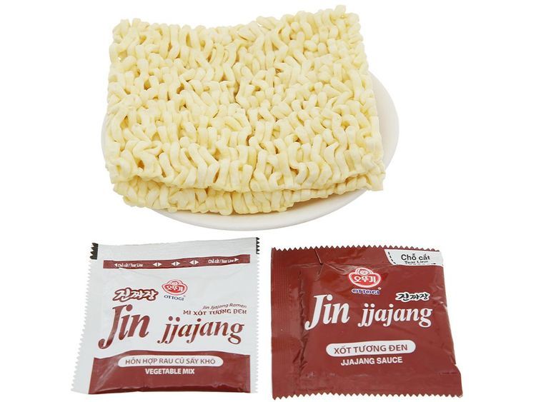 No. 1 - Mì Ly Trộn Xốt Tương Đen Jin Jjajang - 6