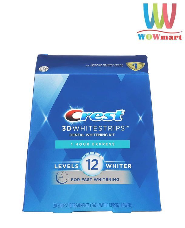 No. 6 - Miếng Dán Trắng Răng Crest 3D White 1 Hour Express - 5