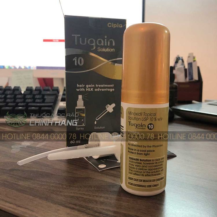 No. 6 - Thuốc Mọc Râu Minoxidil 10% Tugain - 4