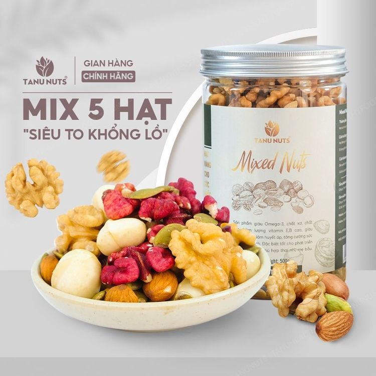 No. 5 - Hạt Dinh Dưỡng Mix 5 Loại Tanu - 1