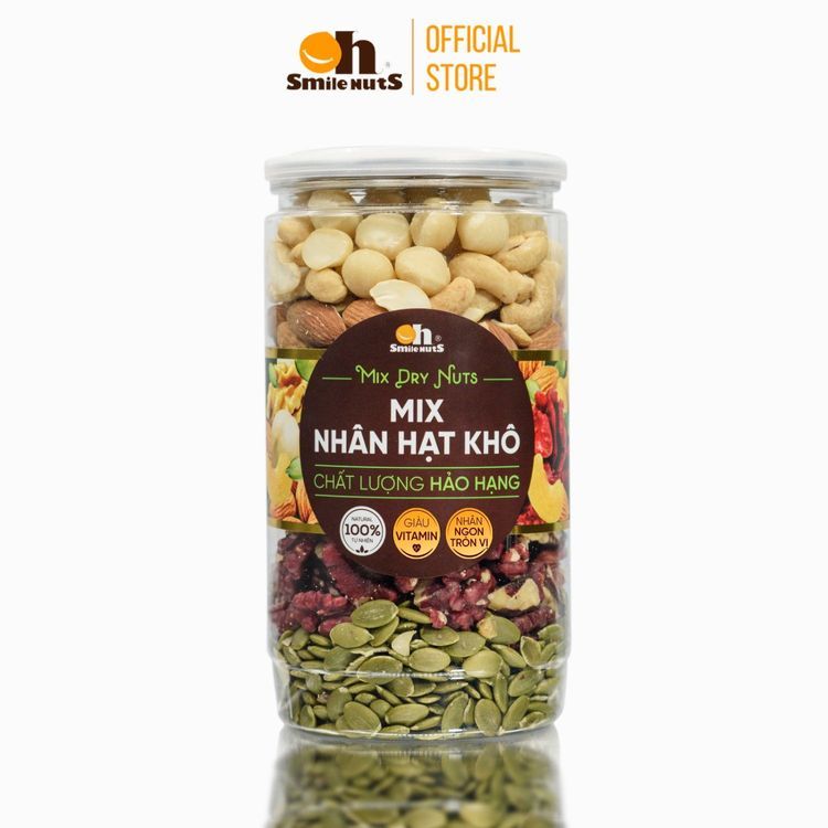 No. 1 - Hạt Hỗn Hợp Mix 3 Loại Hạt Smile Nuts - 3