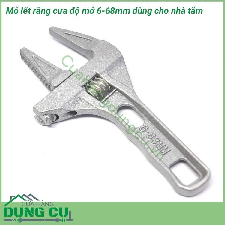 No. 3 - Mỏ Lết Mở Ống Nước DeliDL2512 - 1