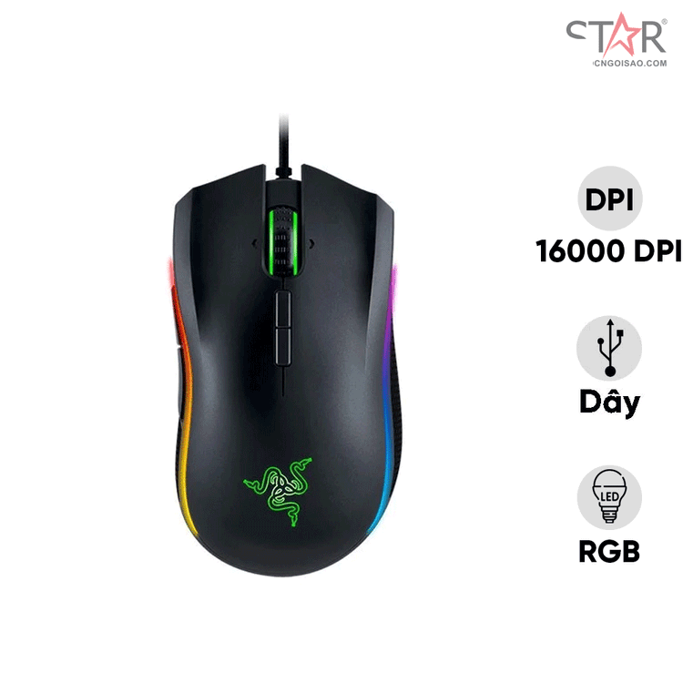 No. 8 - Chuột Razer Mamba Elite 5GRZ01-02560100-R3U1 - 1