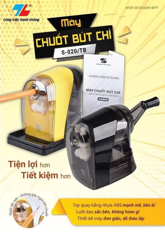 No. 1 - Gọt Bút Chì Thiên Long S-020/TB - 3