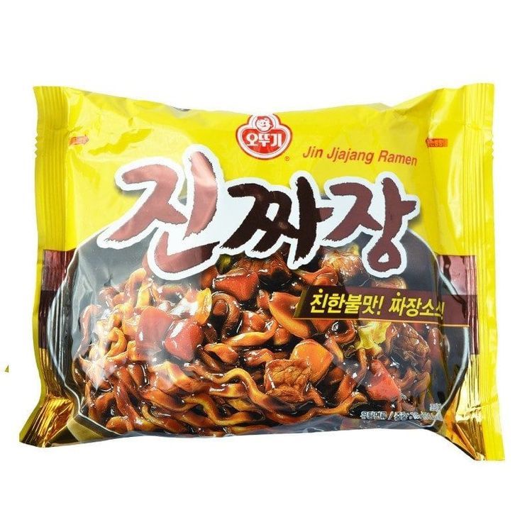 No. 1 - Mì Ly Trộn Xốt Tương Đen Jin Jjajang - 4
