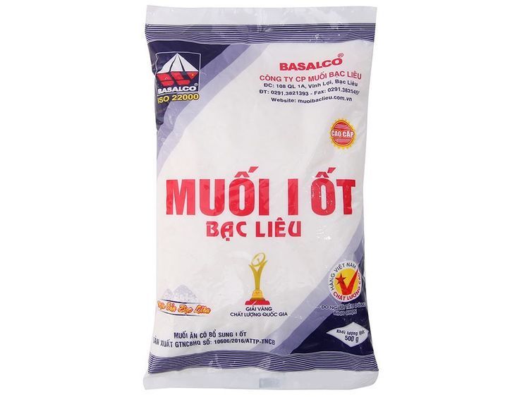 No. 3 - Muối I ốt Bạc Liêu - 1