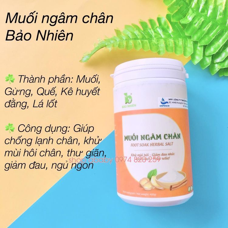 No. 4 - Muối Ngâm Chân Bảo Nhiên - 5