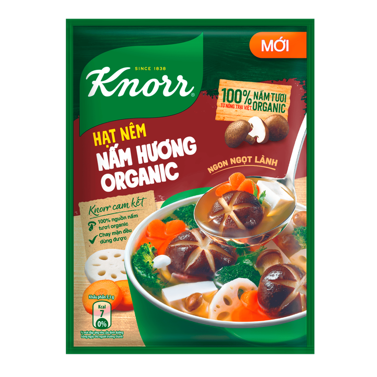 No. 4 - Hạt Nêm Nấm Hương Organic Knorr - 1