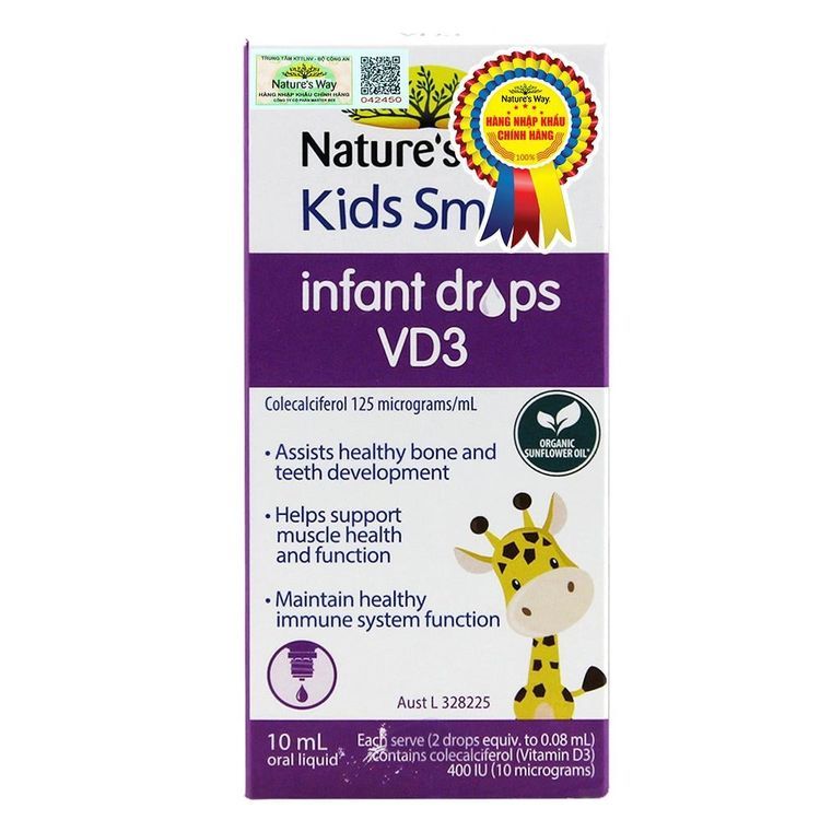 No. 8 - Nature's Way Kids Smart Infant Drops VD3 - 2
