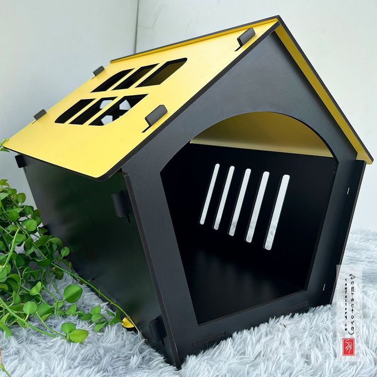 No. 2 - Nhà Chó Gỗ Lắp Ghép - 2