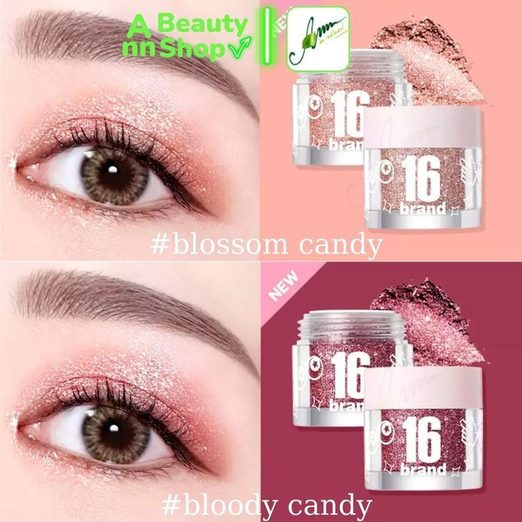 No. 6 - Nhũ Mắt Kim Tuyến 16brand - 1