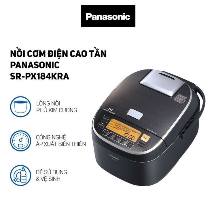 No. 4 - Nồi Cơm Điện Cao Tần Áp SuấtSR-PX184KRA - 6