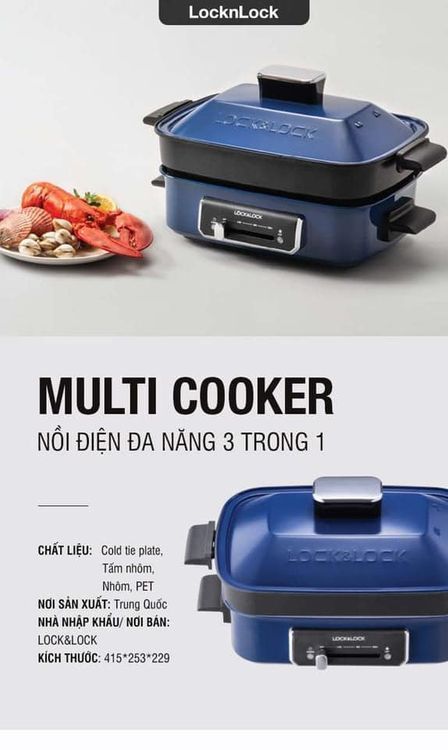 No. 2 - Nồi Lẩu Điện Đa Năng EJG556 Lock&Lock - 4