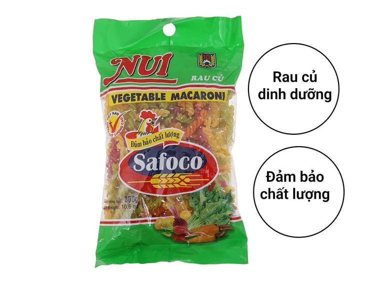 No. 1 - Nui Xoắn Rau Củ Safoco - 5