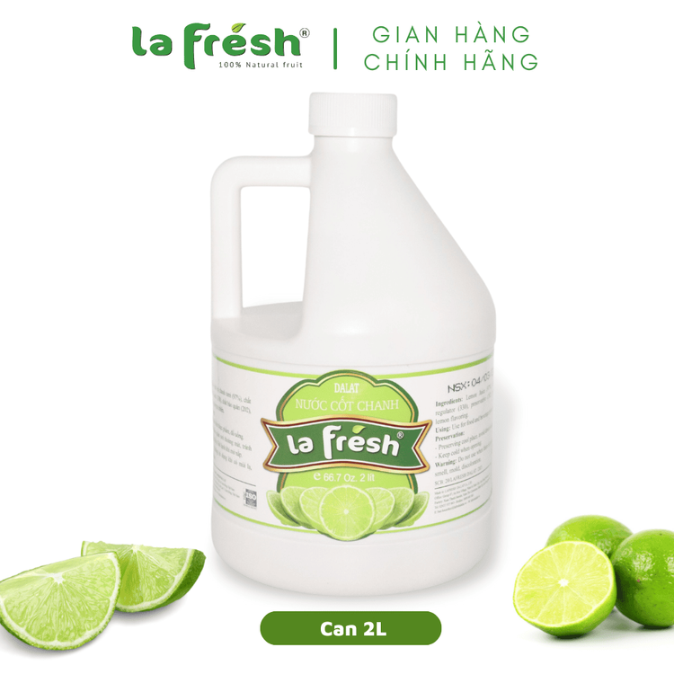 No. 5 - Nước Cốt Chanh Vắt Không Đường La Fresh - 3