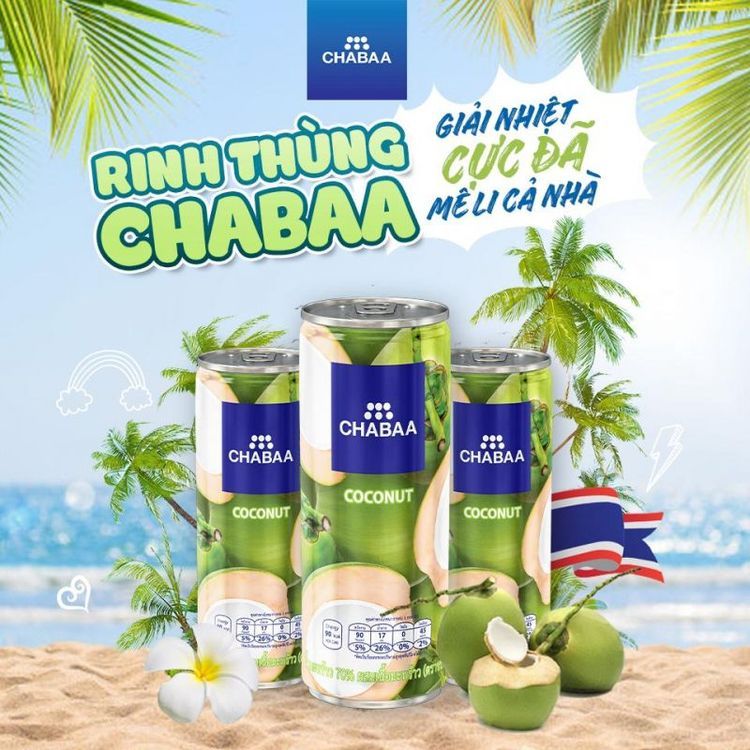 No. 2 - Nước Dừa Đóng Lon Chabaa - 4