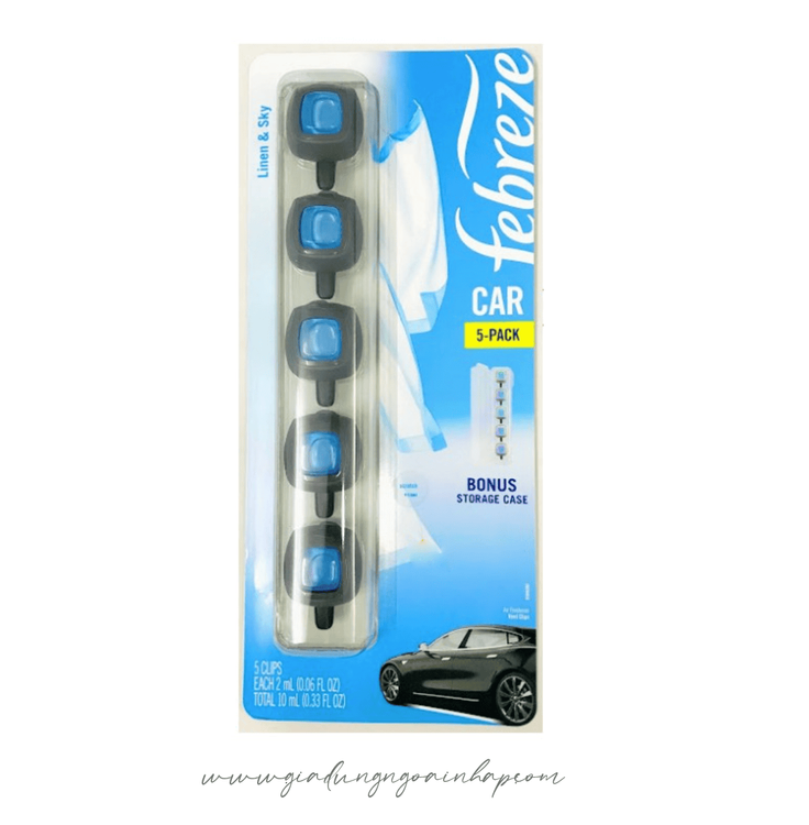 No. 3 - Nước Hoa Ô Tô Febreze Air Freshener Car Vent Clips - 4