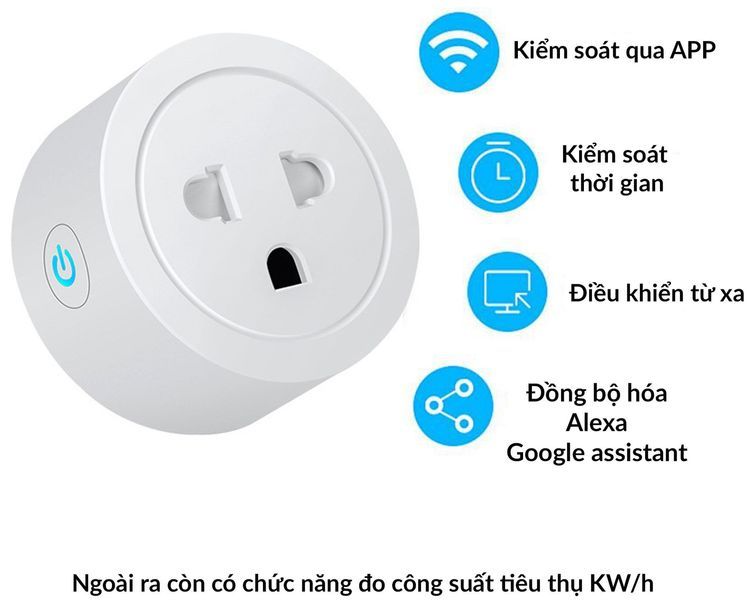 No. 5 - Ổ Cắm Thông Minh Wifi TUYA 16A - 5