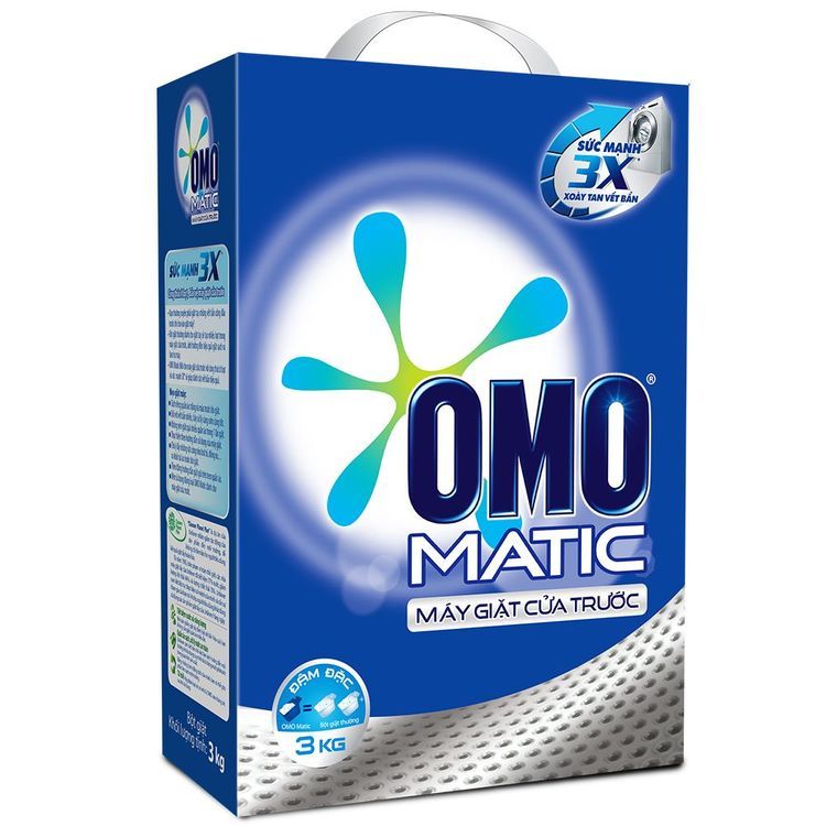 No. 1 - Bột Giặt Omo Matic Cửa Trước 3kg - 4