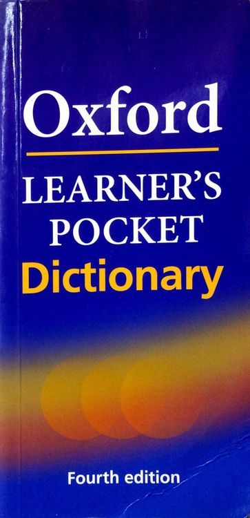 No. 2 - Oxford Learner's Pocket Dictionary, 4th Edition - 1