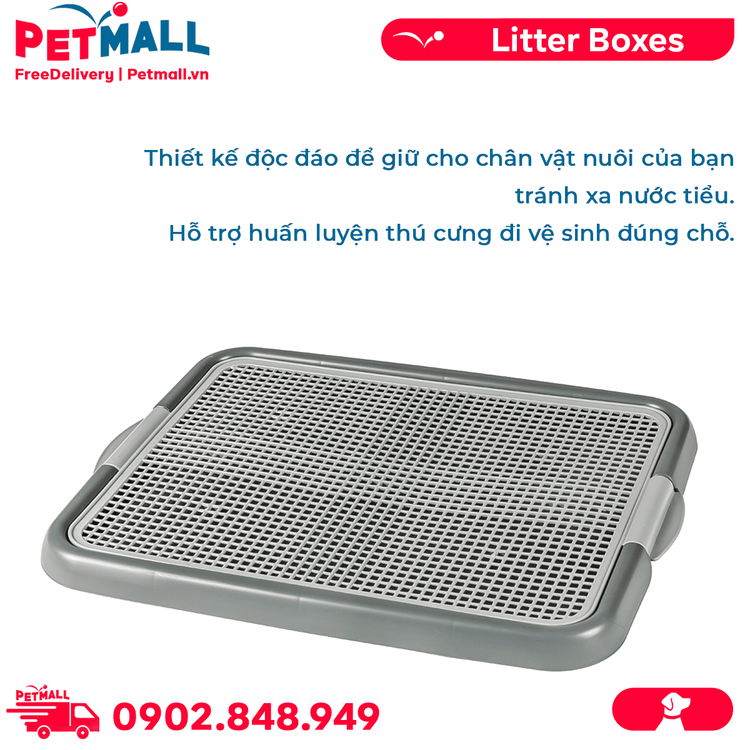 No. 5 - Khay Vệ Sinh Lưới Cho Chó Purmi Hàn Quốc - 2