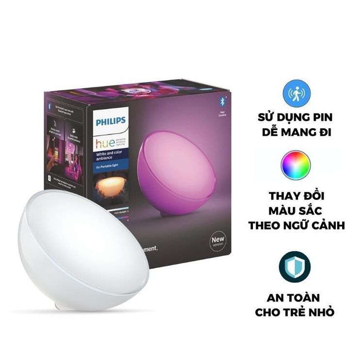 No. 5 - Đèn Để Bàn Philips Hue Go - 2