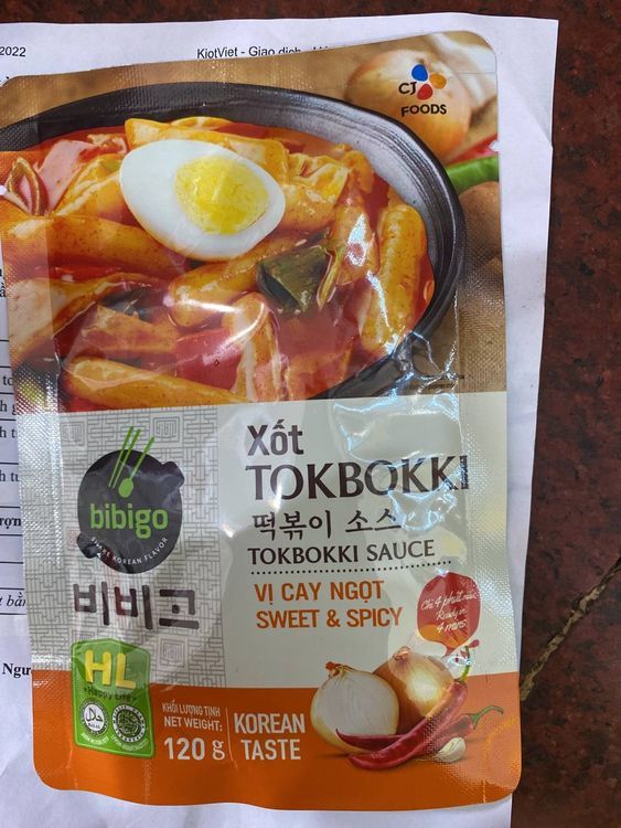 No. 1 - Xốt Bibigo Tokbokki vị Cay Ngọt - 4