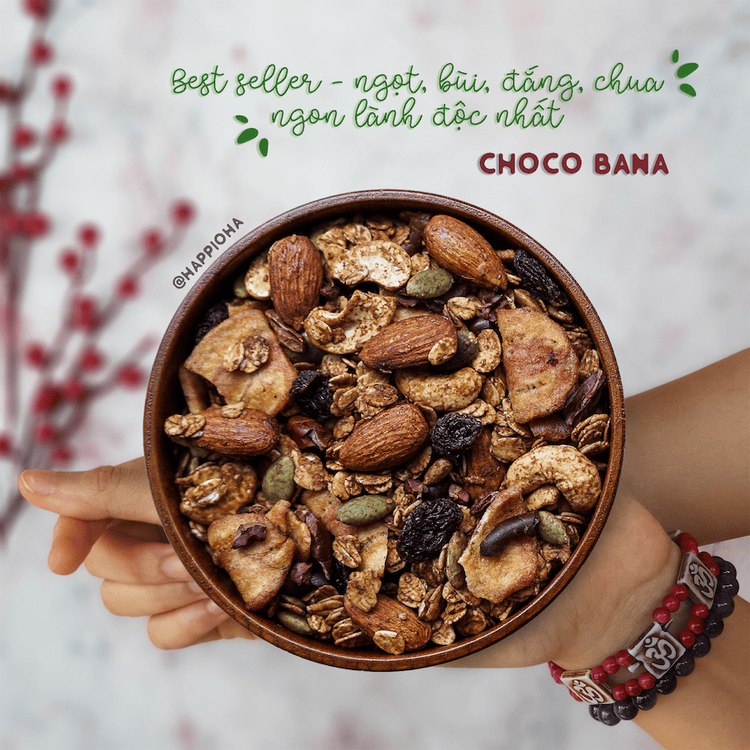 No. 8 - Granola Choco Bana HAPPI OHA - 1