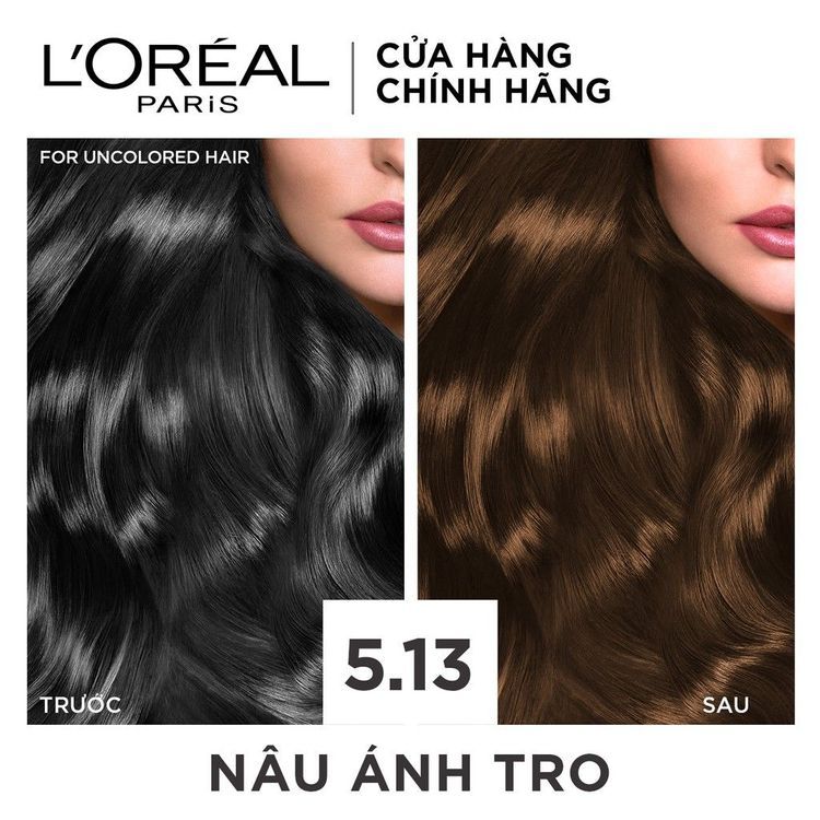 No. 1 - L'Oreal Excellence Fashion - Màu 5.13 - 2