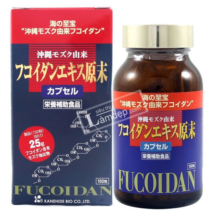 No. 1 - Viên Uống Fucoidan Okinawa Tảo Đỏ - 3