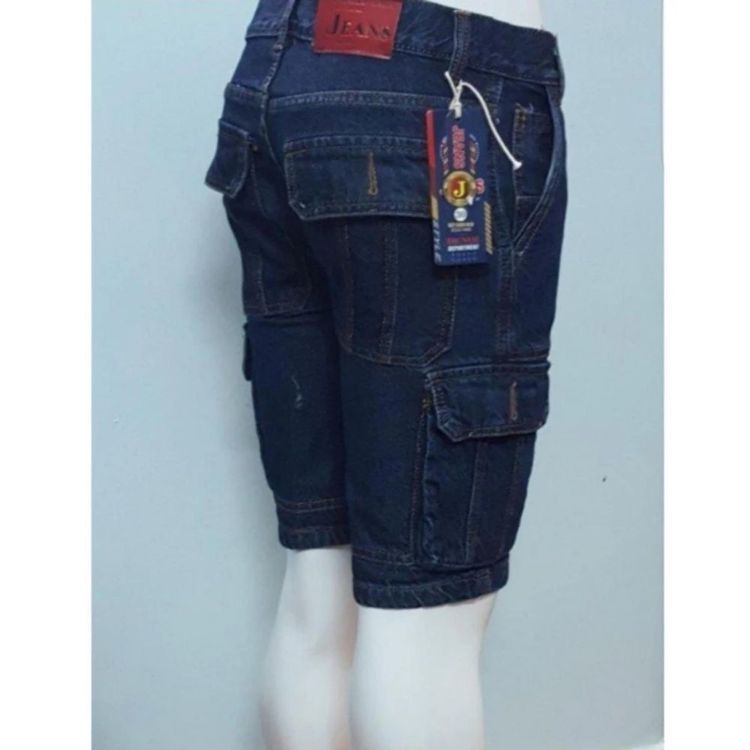 No. 5 - Quần Short Jeans Nam Boo Túi Hộp - 5