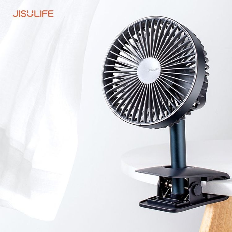 No. 5 - Quạt Mini Kẹp Bàn Jisulife F7BF7B - 2
