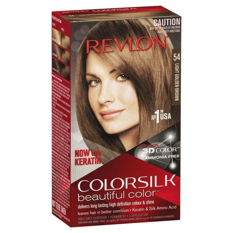 No. 4 - Colorsilk 3D Keratin - Light Gold Brown - 1