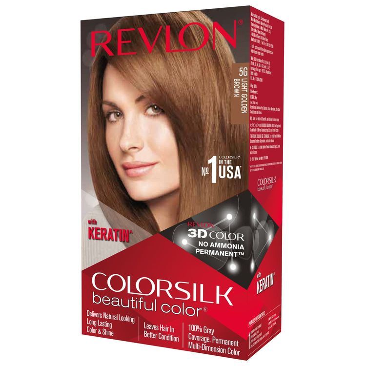 No. 4 - Colorsilk 3D Keratin - Light Gold Brown - 2