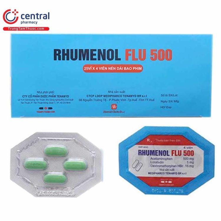 No. 4 - Thuốc Cảm Rhumenol Flu 500 - 1