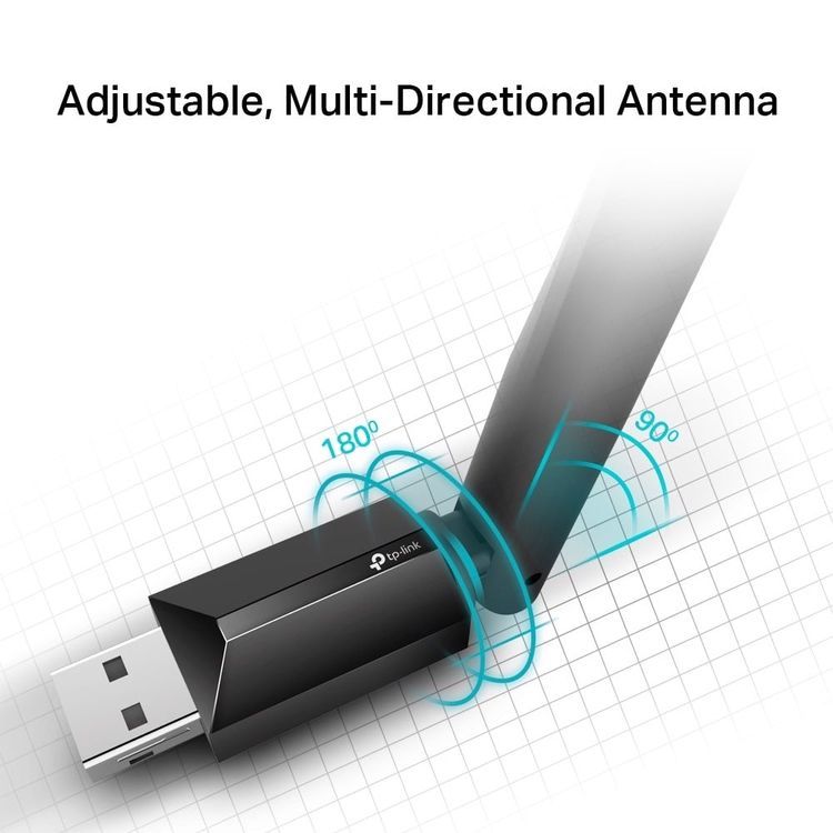 No. 8 - USB Wi-Fi Cho PC TP-Link Archer T2U Plus - 3