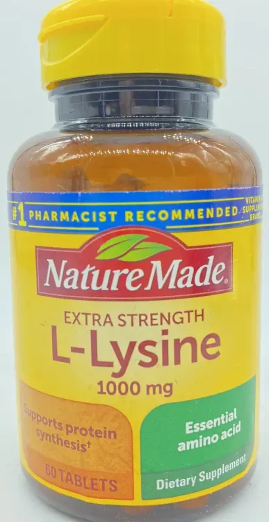 No. 7 - Nature Made L-Lysine Extra Strength - 4