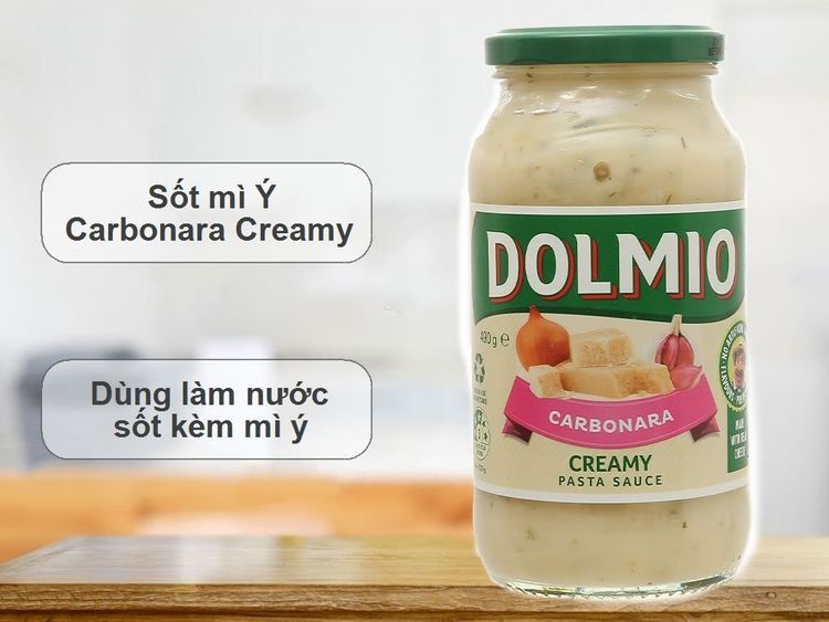 No. 4 - Sốt Mì Ý Carbonara Creamy Dolmio - 3