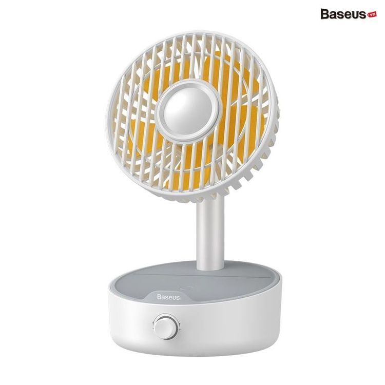 No. 1 - Quạt Để Bàn Thông Minh Baseus Hermit Desktop Wireless ChargerLVP006-EU-BK - 4