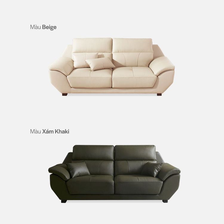 No. 3 - SF312 - Ghế Sofa Da Thật 3 Chỗ Ngồi - 4