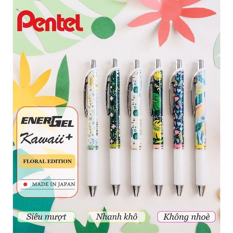 No. 6 - Bút Gel Pentel Energel KawaiiBLN75KW - 2