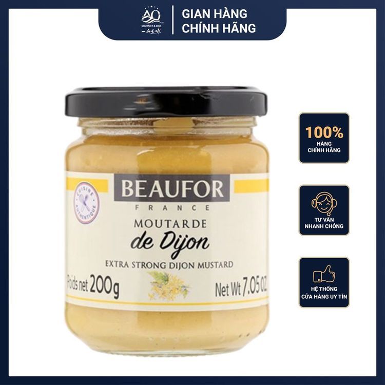 No. 1 - Mù Tạt Dijon Beaufor 200g - 5