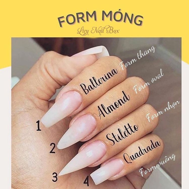 No. 3 - OEM Móng Tay Giả Form Vuông Sang Chảnh - 2